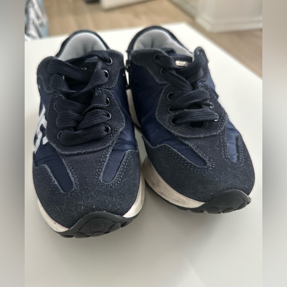 Italian leather sneakers 4US navy - Picture 2 of 9